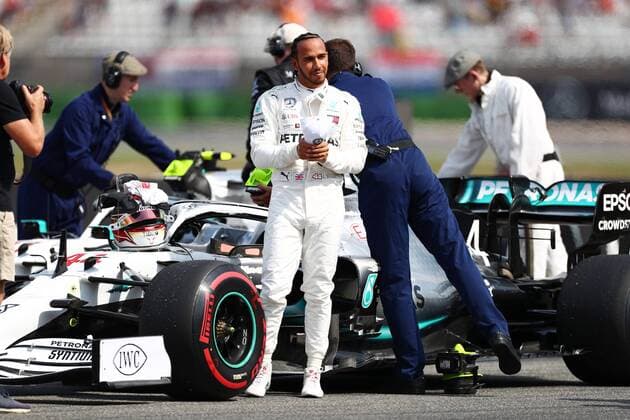 Lewis Hamilton Mercedes AMG Petronas Motorsport , Mercedes Benz Grand Prix of Germany 2019, Motorsport, Formula 1, 27 07 2019, Mercedes Benz Grand Prix of Germany 2019, Motorsport, Formula 1, 27 07 2019 Hockenheim Copyright: xEIBNER AlexanderxNeisx EP_ANS