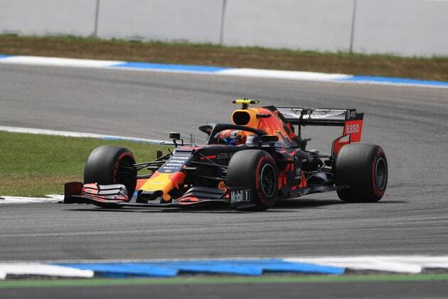27th July 2019, Hockenheimring, Hockenheim, Germany; Formula 1 Mercedes-Benz German Grand Prix; Qualification; Aston Martin Red Bull Racing, Pierre Gasly  ActionPlus12156755 Octane