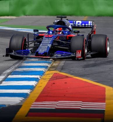 27 07 2019, xpsx, Motorsport FIA Formula 1, Mercedes Benz Grand Prix of Germany 2019 3 Free Practice v l Daniil Kvyat Red Bull Toro Rosso Honda 26 RUS Hockenheim