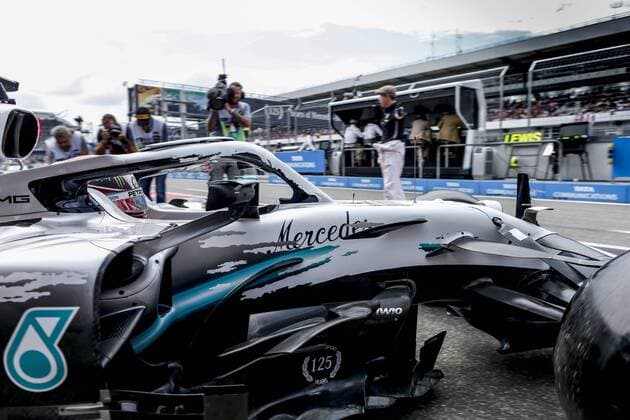 Motorsports: FIA Formula One World Championship, WM, Weltmeisterschaft 2019, Grand Prix of Germany, 44 Lewis Hamilton (GBR, Mercedes AMG Petronas Motorsport), Hockenheim Germany