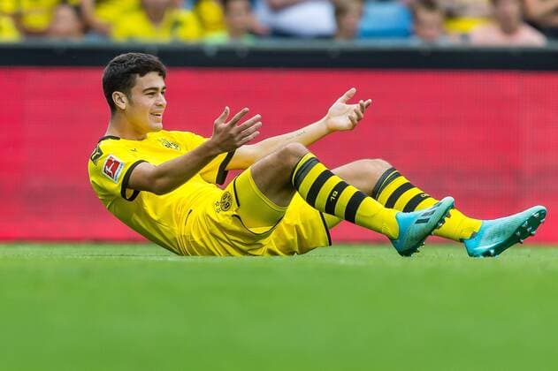 Altach, Austria 27 07 2019, friendly match, Udinese Calcio vs. Borussia Dortmund, Giovanni Reyna BVB gesticulated, gestures Defodi 09 541 021319 Defodi-541