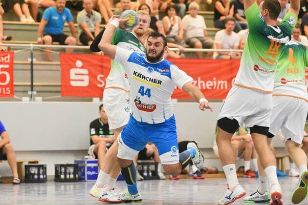 Zarko Peshevski TVB 1898 Stuttgart 44 Handball , men , preparation , tournament, Altensteig , S Cup , 27 07 2019, photo TBaur Eibner S Cup TVB 1898 Stuttgart vs HSG Wetzlar Altensteig Copyright: xEIBNER TobiasxBaurx EP_TBR