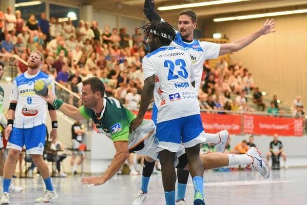 Nils Torbruegger HSG Wetzlar 18 Handball , men , preparation , tournament, Altensteig , S Cup , 27 07 2019, photo TBaur Eibner S Cup TVB 1898 Stuttgart vs HSG Wetzlar Altensteig Copyright: xEIBNER TobiasxBaurx EP_TBR