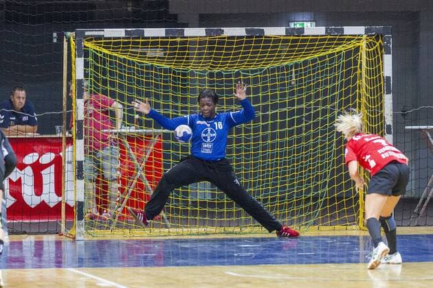 Handball test game TSV Bayer 04 Leverkusen vs Buxtehuder SV 28 23 Impressions of the handball test game TSV Bayer 04 Leverkusen vs Buxtehuder SV 28 23 on 27 7 2019 in Leverkusen, Ostermann Arena, Germany Copyright: xBEAUTIFULxSPORTS RalfxKardesx