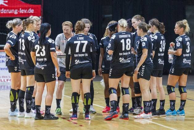 Handball test game TSV Bayer 04 Leverkusen vs Buxtehuder SV 28 23 Impressions of the handball test game TSV Bayer 04 Leverkusen vs Buxtehuder SV 28 23 on 27 7 2019 in Leverkusen, Ostermann Arena, Germany Copyright: xBEAUTIFULxSPORTS RalfxKardesx