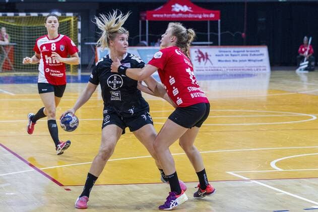 Handball test game TSV Bayer 04 Leverkusen vs Buxtehuder SV 28 23 Impressions of the handball test game TSV Bayer 04 Leverkusen vs Buxtehuder SV 28 23 on 27 7 2019 in Leverkusen, Ostermann Arena, Germany Copyright: xBEAUTIFULxSPORTS RalfxKardesx