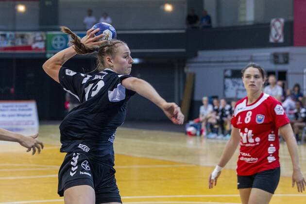 Handball test game TSV Bayer 04 Leverkusen vs Buxtehuder SV 28 23 Impressions of the handball test game TSV Bayer 04 Leverkusen vs Buxtehuder SV 28 23 on 27 7 2019 in Leverkusen, Ostermann Arena, Germany Copyright: xBEAUTIFULxSPORTS RalfxKardesx