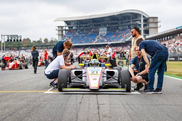 Arthur Leclerc on the pole position in Formula 4, Mercedes Benz Grand Prix of Germany 2019, Motorsport, Formula 1, 28 07 2019, Mercedes Benz Grand Prix of Germany 2019, Motorsport, Formula 1, 28 07 2019 Hockenheim Copyright: xEIBNER AlexanderxNeisx EP_ANS