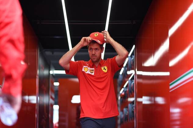 July 28, 2019, Hockenheim, Germany, Germany: German four time World Champions Sebastian Vettel of Italian team Scuderia Ferrari Mission Winnow driving his single-seater SF90 during the 78th edition of the German GP, 11th stage of the Formula 1 World Championship, WM, Weltmeisterschaft in Hockenheimring Circuit, in Hockenheim, Germany F1 Grand Prix of Germany  - ZUMAn230 20190728_zaa_n230_107 Copyright: xAndreaxDiodatox