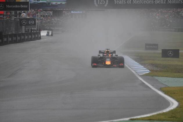 July 28, 2019, Hockenheim, Germany, Germany: Dutch driver Max Verstappen of Austrian Anglo team Aston Martin Red Bull Racing driving his single-seater RB15 during the 78th edition of the German GP, 11th stage of the Formula 1 World Championship, WM, Weltmeisterschaft in Hockenheimring Circuit, in Hockenheim, Germany Formula 1 - GP Germany - Race  - ZUMAn230 20190728_zaa_n230_193 Copyright: xAndreaxDiodatox