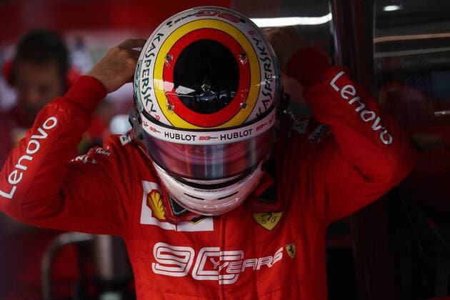 Photo4 LaPresse 28 07 2019 Hockenheim, Germany Grand Prix Formula One Germany 2019 In the pic: Sebastian Vettel (GER) Scuderia Ferrari SF90  Copyright: xPhoto4 LaPressex