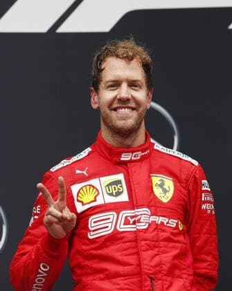 Motorsports: FIA Formula One World Championship, WM, Weltmeisterschaft 2019, Grand Prix of Germany, 5 Sebastian Vettel (GER, Scuderia Ferrari Mission Winnow), Hockenheim Germany
