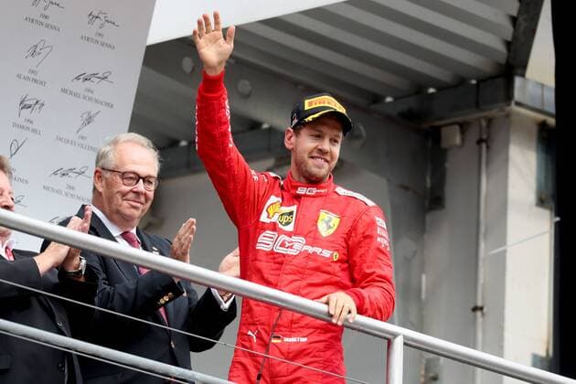 Motorsports: FIA Formula One World Championship, WM, Weltmeisterschaft 2019, Grand Prix of Germany, 5 Sebastian Vettel (GER, Scuderia Ferrari Mission Winnow), Hockenheim Germany