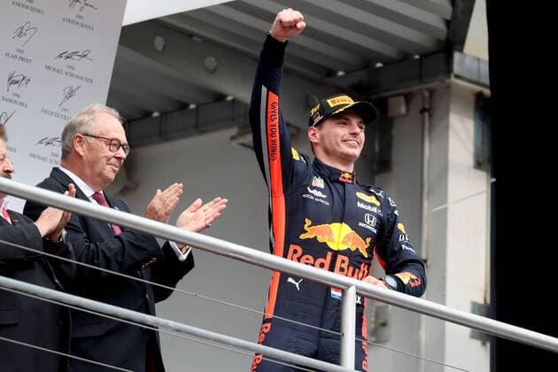 Motorsports: FIA Formula One World Championship, WM, Weltmeisterschaft 2019, Grand Prix of Germany, 33 Max Verstappen (NLD, Aston Martin Red Bull Racing), Hockenheim Germany