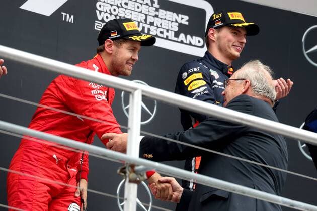 Motorsports: FIA Formula One World Championship, WM, Weltmeisterschaft 2019, Grand Prix of Germany, 5 Sebastian Vettel (GER, Scuderia Ferrari Mission Winnow), Hockenheim Germany