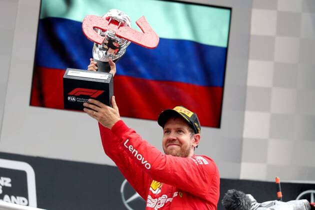 Motorsports: FIA Formula One World Championship, WM, Weltmeisterschaft 2019, Grand Prix of Germany, 5 Sebastian Vettel (GER, Scuderia Ferrari Mission Winnow), Hockenheim Germany