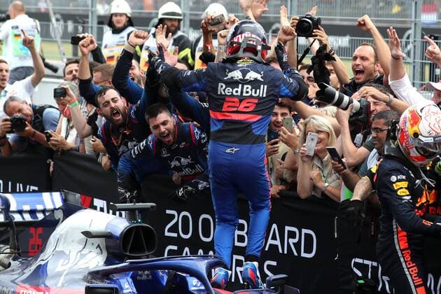 Motorsports: FIA Formula One World Championship, WM, Weltmeisterschaft 2019, Grand Prix of Germany, 26 Daniil Kvyat (RUS, Red Bull Toro Rosso Honda), Hockenheim Germany