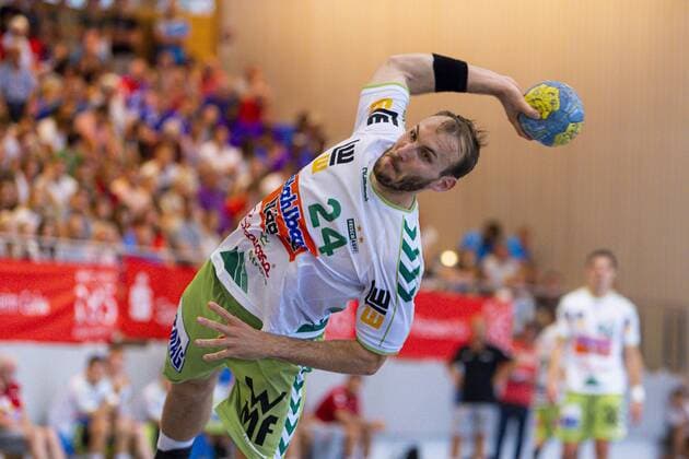 Altensteig, Germany 28 July 2019 HBL S Cup 19 20 FA Göppingen vs HSG Wetzlar Marcel Schiller Goeppingen Altensteig Eichwaldhalle Baden Württemberg Germany