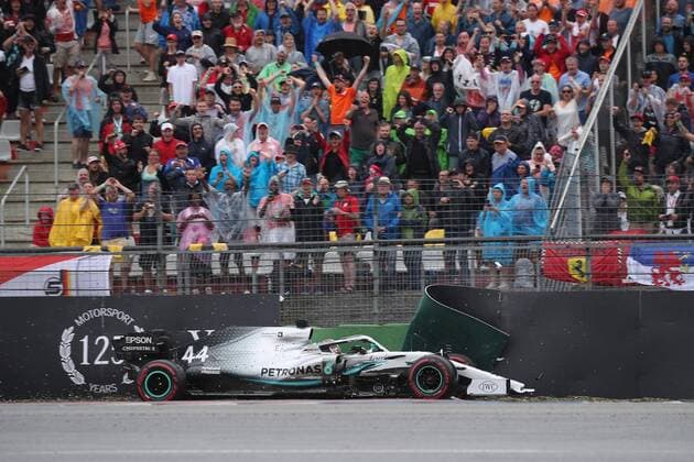 Motorsports: FIA Formula One World Championship, WM, Weltmeisterschaft 2019, Grand Prix of Germany, 44 Lewis Hamilton (GBR, Mercedes AMG Petronas Motorsport), (Verwendung nur in Deutschland - GERMANY ONLY) *** Motorsports FIA Formula One World Championship 2019, Grand Prix of Germany, 44 Lewis Hamilton GBR, Mercedes AMG Petronas Motorsport , Use only in Germany GERMANY ONLY