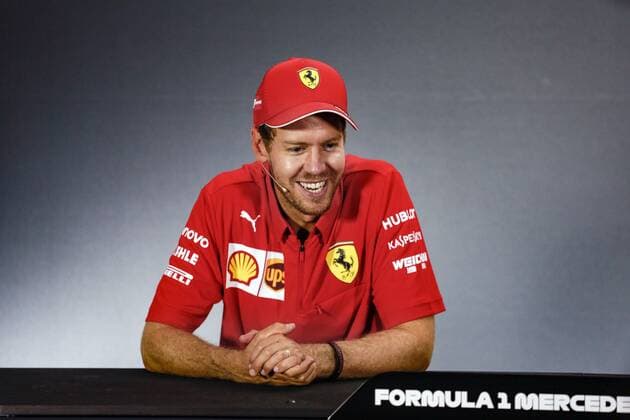 Motorsports: FIA Formula One World Championship, WM, Weltmeisterschaft 2019, Grand Prix of Germany, 5 Sebastian Vettel (GER, Scuderia Ferrari Mission Winnow), Hockenheim Germany