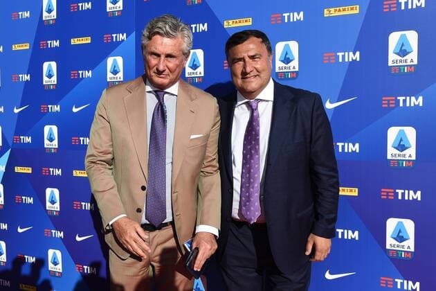 Db Milano 29 07 2019 - presentazione calendario serie A 2019-2020 foto Daniele Buffa Image nella foto: Joe Barone-Daniele Prade 