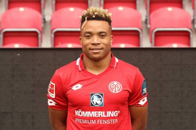 PIERRE KUNDE MALONG 1. FSV MAINZ 05 FUSSBALL, GER, 1.BL, PORTRAETTERMIN 2019 2020, 