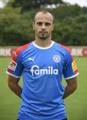 Darko Todorovic Holstein Kiel 2 BL, portrait date 2019 2020, football, men, 31 07 19 Kiel NLZ Projendorf Kiel Germany