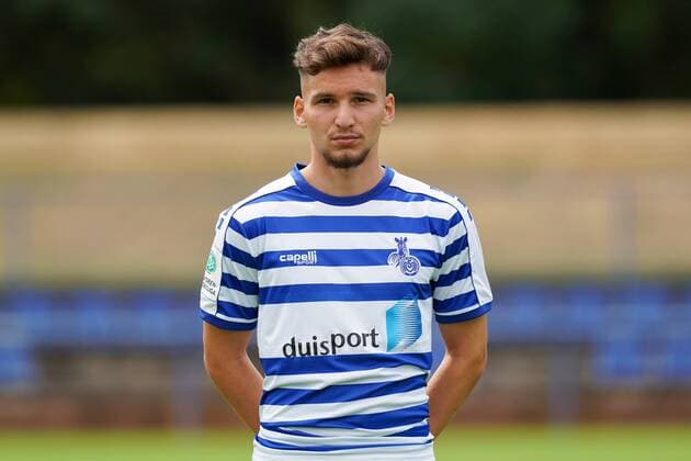 Leutrim Alimusaj MSV Duisburg , Football A Juniors Season 2019 2020 MSV Duisburg U19 Photo shoot, Duisburg, BSA Westender Strasse, 31 07 2019, DFB regulations prohibit any use of photographs as image sequences and or quasi video Duisburg BSA Westender Strasse Nordrhein Westfalen Germany
