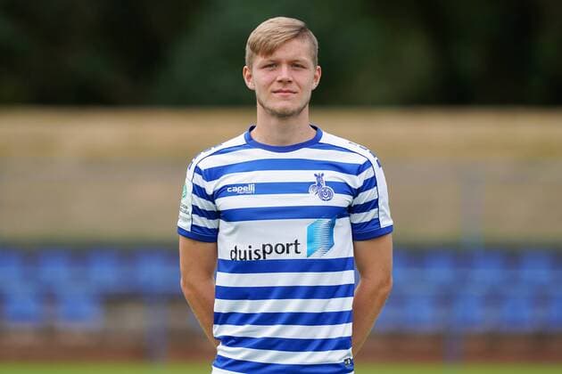 Lennard Blits MSV Duisburg , Football A Junioren Saison 2019 2020 MSV Duisburg U19 Photo shoot, Duisburg, BSA Westender Strasse, 31 07 2019, DFB regulations prohibit any use of photographs as image sequences and or quasi video Duisburg BSA Westender Strasse Nordrhein Westfalen Germany