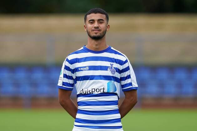 Oussama Anhari MSV Duisburg , Football A Junioren Saison 2019 2020 MSV Duisburg U19 Photo shoot, Duisburg, BSA Westender Strasse, 31 07 2019, DFB regulations prohibit any use of photographs as image sequences and or quasi video Duisburg BSA Westender Strasse Nordrhein Westfalen Germany