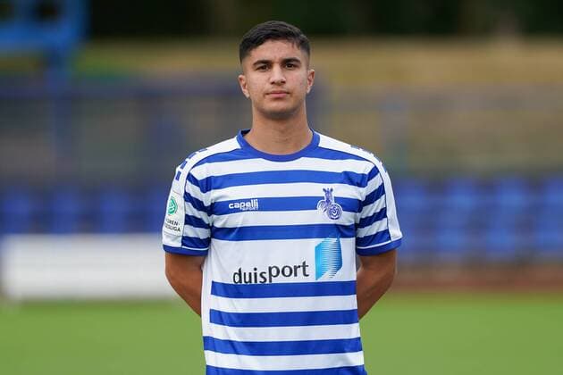 Batuhan Bayrak MSV Duisburg , Football A Junioren Saison 2019 2020 MSV Duisburg U19 Photo shoot, Duisburg, BSA Westender Strasse, 31 07 2019, DFB regulations prohibit any use of photographs as image sequences and or quasi video Duisburg BSA Westender Strasse Nordrhein Westfalen Germany