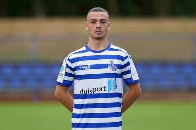 Marcello Romano MSV Duisburg , Football A Junioren Saison 2019 2020 MSV Duisburg U19 Photo shoot, Duisburg, BSA Westender Strasse, 31 07 2019, DFB regulations prohibit any use of photographs as image sequences and or quasi video Duisburg BSA Westender Strasse Nordrhein Westfalen Germany