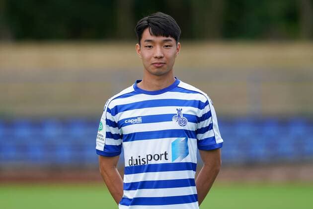 Hyen Joon Park MSV Duisburg , Football A Junioren Saison 2019 2020 MSV Duisburg U19 Photo shoot, Duisburg, BSA Westender Strasse, 31 07 2019, DFB regulations prohibit any use of photographs as image sequences and or quasi video Duisburg BSA Westender Strasse Nordrhein Westfalen Germany