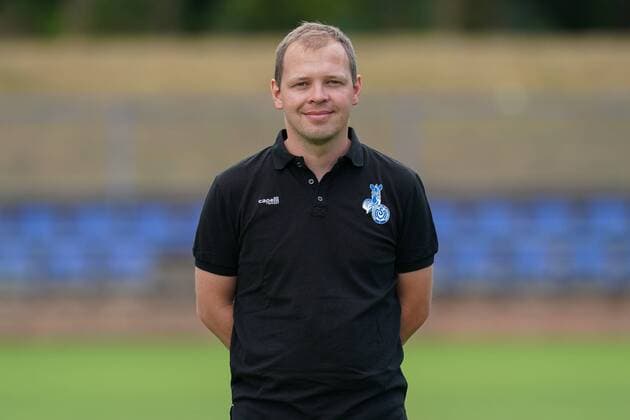 Co Coach Damir Salkovic MSV Duisburg , Football A Juniors Season 2019 2020 MSV Duisburg U19 Photo shoot, Duisburg, BSA Westender Strasse, 31 07 2019, DFB regulations prohibit any use of photographs as image sequences and or quasi video Duisburg BSA Westender Strasse Nordrhein Westfalen Germany