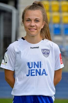 18 Annika Graser, FF USV Jena, Season 2019 2020 at Ernst Abbe Sportfeld Jena Thueringen Germany JS 31.07.2019
