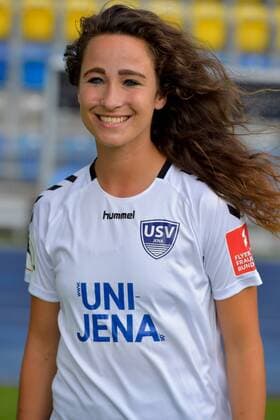 13 Julia Arnold, FF USV Jena, Season 2019 2020 at Ernst Abbe Sportfeld Jena Thueringen Germany JS 31.07.2019