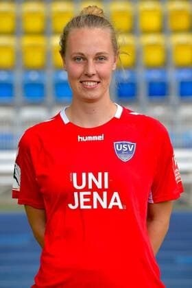 1 Sarah Hornschuch, FF USV Jena, Season 2019 2020 at Ernst Abbe Sportfeld Jena Thueringen Germany JS 31.07.2019