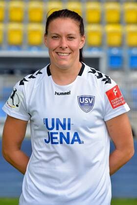 17 Lisa Seiler, FF USV Jena, Season 2019 2020 at Ernst Abbe Sportfeld Jena Thuringia Germany JS 31.07.2019
