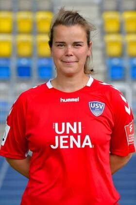 24 Laura Kiontke, FF USV Jena, Season 2019 2020 at Ernst Abbe Sportfeld Jena Thueringen Germany JS 31.07.2019