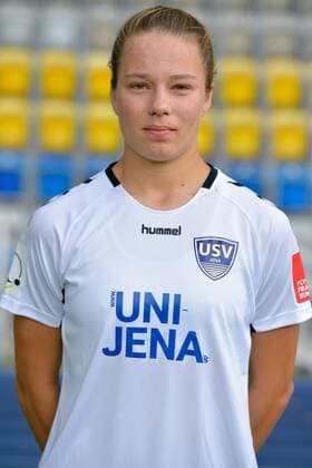19 Christin Meyer, FF USV Jena, Season 2019 2020 at Ernst Abbe Sportfeld Jena Thueringen Germany JS 31.07.2019