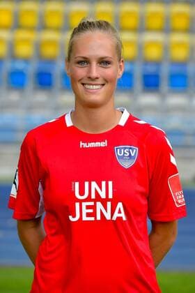 31 Inga Schuldt, FF USV Jena, Season 2019 2020 at Ernst Abbe Sportfeld Jena Thueringen Germany JS 31.07.2019