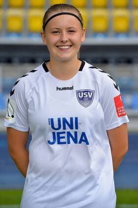 8 Vanessa Fudalla, FF USV Jena, Season 2019 2020 at Ernst Abbe Sportfeld Jena Thueringen Germany JS 31.07.2019