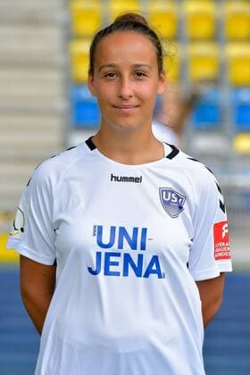 3 Nelly Juckel, FF USV Jena, Season 2019 2020 at Ernst Abbe Sportfeld Jena Thueringen Germany JS 31.07.2019