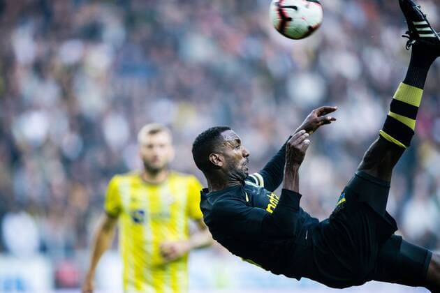 190731 Henok Goitom of AIK during the UEFA Champions League qualifying match between AIK and Maribor on July 31, 2019 in Stockholm Photo Jesper Zerman BILDBYRAN Cop 234 Fotboll Football UEFA Champions League 2019 2020 Champions League qualification CL AIK Maribor,  Copyright: JESPERxZERMAN BB190731JZ023