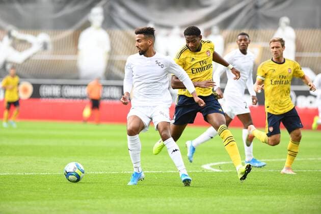 Rayan Ait Nouri (Angers SCO) FOOTBALL : Angers SCO vs Arsenal - Amical- 31 07 2019 RonanHoussin Panoramic 