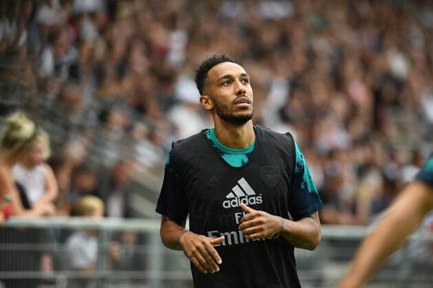 Pierre-Emerick Aubameyang (Arsenal) FOOTBALL : Angers SCO vs Arsenal - Amical- 31 07 2019 RonanHoussin Panoramic 