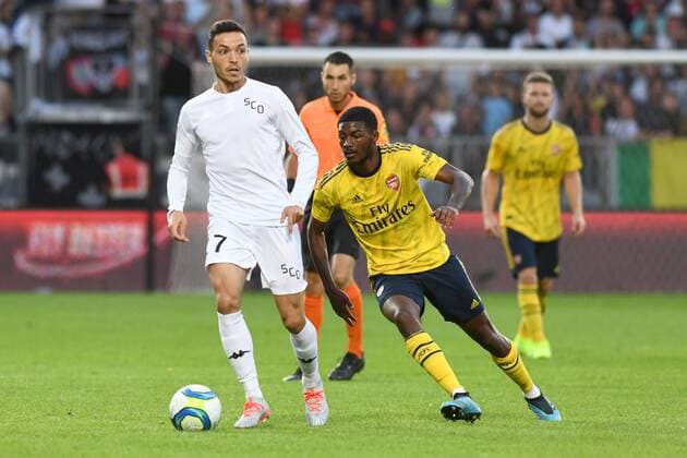 Mathias Pereira Lage (Angers SCO) FOOTBALL : Angers SCO vs Arsenal - Amical- 31 07 2019 RonanHoussin Panoramic 