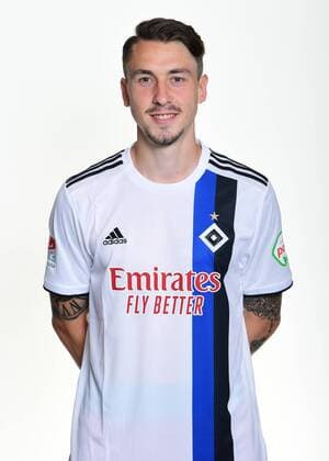 Adrian Fein HSV 27 06 19, Hamburg, team photo date, football, GER, Hamburger SV, portrait date 2019 2020, 2 Bundesliga, 2 BL,