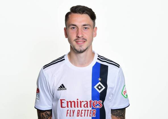 Adrian Fein HSV 27 06 19, Hamburg, team photo date, football, GER, Hamburger SV, portrait date 2019 2020, 2 Bundesliga, 2 BL,