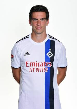 Christoph Moritz HSV 27 06 19, Hamburg, team photo date, football, GER, Hamburger SV, portrait date 2019 2020, 2 Bundesliga, 2 BL,